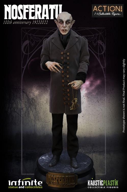 Pre-Order Infinite Statue Nosferatu Count Orlok Deluxe Sixth Scale Figure